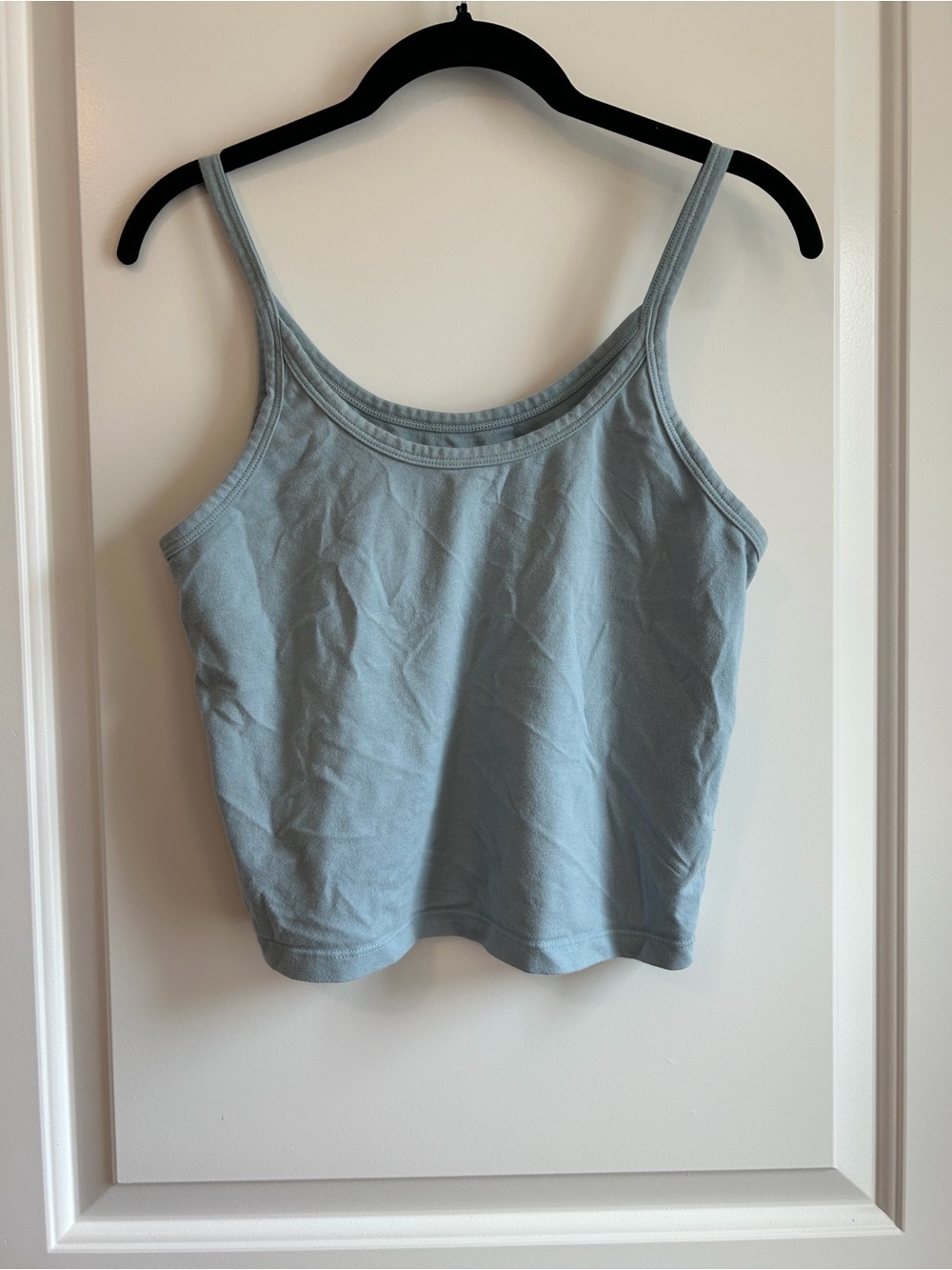 ARQ Pale Blue Cotton Camisole Tank